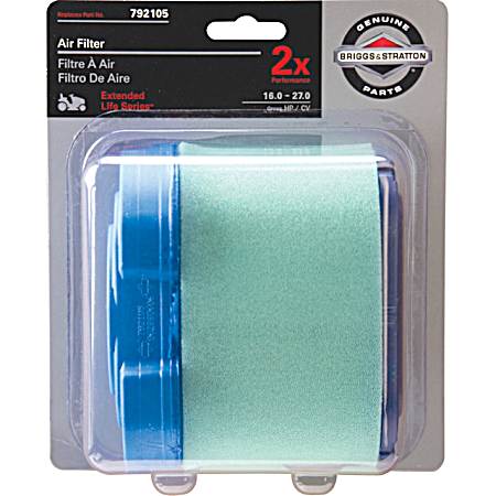 Air Filter w/ Pre Cleaner