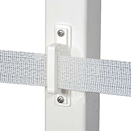 2 in White Polytape Insulators - 25 Pk