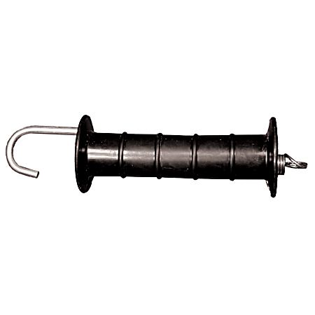 9 in Black Heavy-Duty Gate Handle