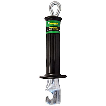 Black Heavy-Duty Gate Handle