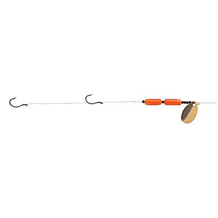 Floating Worm Harness - Gold/Hot Orange