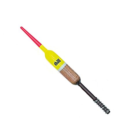 Balsa Spring Pencil Floats - Fluorescent Top