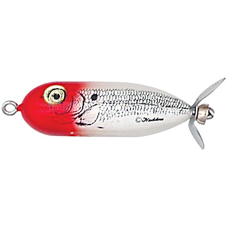 Tiny Torpedo Lure - G-Finish Pearl/Red Head