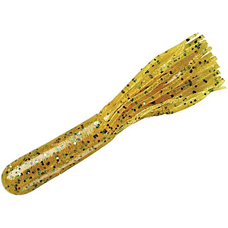Tube Bass Jig - Pumpkin Pepper/Green Flake