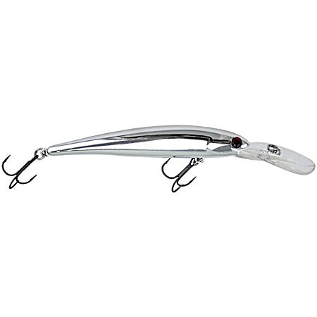 B-Shad Crankbait - Chrome Red Eye