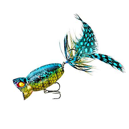 Blue Kill Hula Popper 2.0 Surface Bait