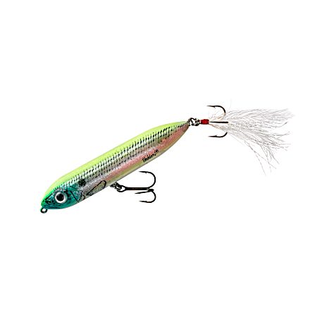 Okie Shad Heddon Feather Dressed Super Spook Jr Surface Bait