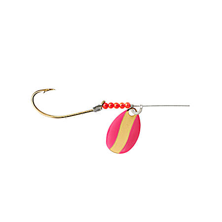 Pink/Gold Red Devil Heart-of-Steel Spinner