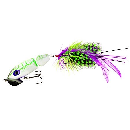 White Zombie Jointed Jitterbug 2.0 Bait