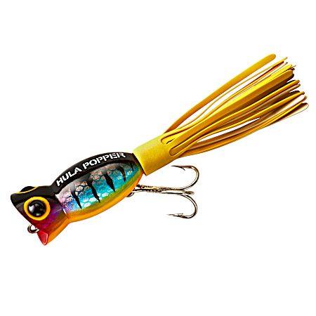 Perch Hula Popper Surface Bait