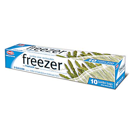 2 Gal. Reclosable Freezer Bags - 10 Ct.