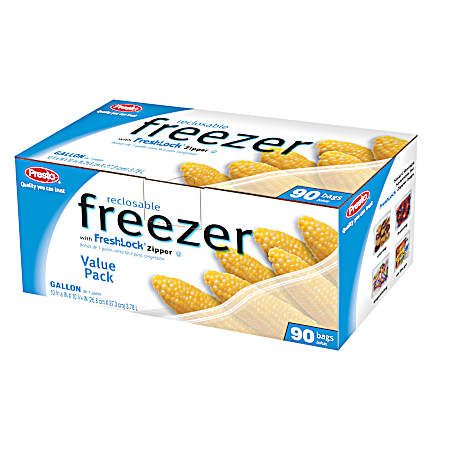 Gallon Freezer Bags - 90 Ct.