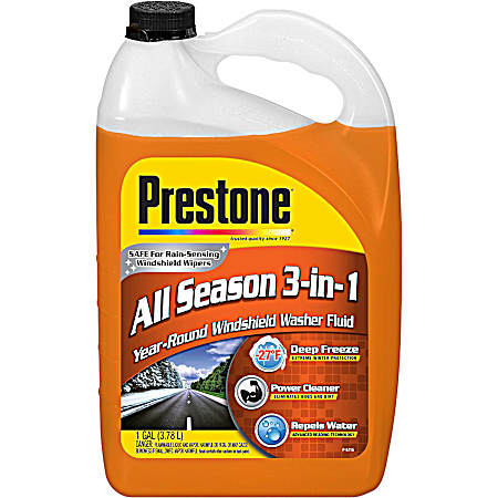 All-Season 3-in-1 Windshield Wiper Fluid