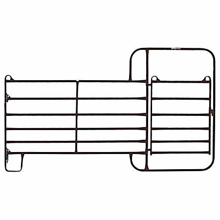 10 Ft. Brown Walk Thru Gate