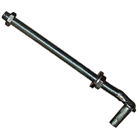 3/4 in x 12 in J Bolt for Gate