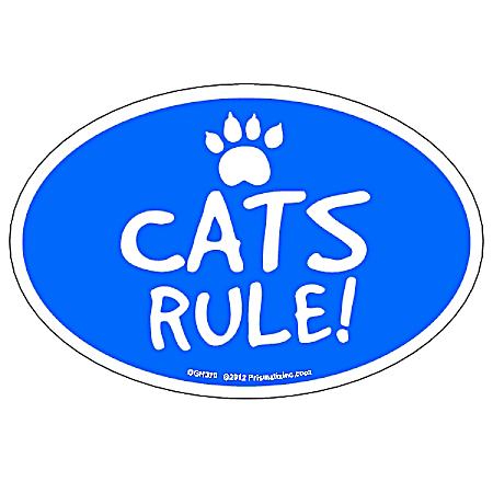 Cats Rule Magnet