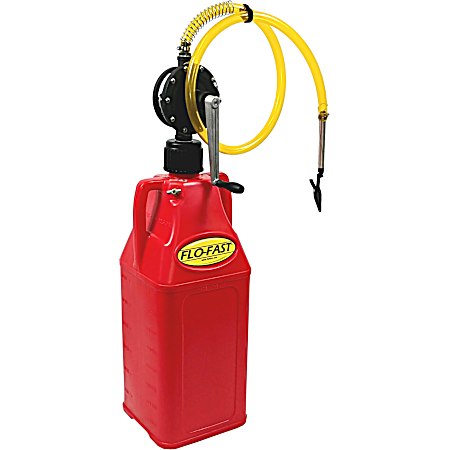 Select/Professional Pump and 10.5 gal Red Gasoline Container Combo