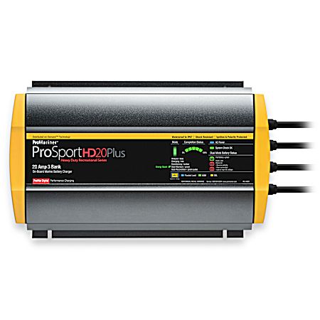 Prosport 20+ Hd 20 Amp 3-Bank Wp Battery Charger