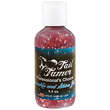 Red Glitter Gel