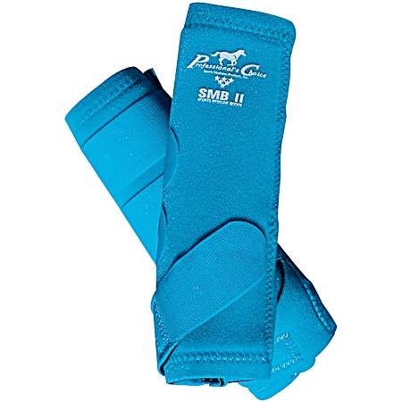 SMBII Medium Pacific Blue Sports Medicine Boots - 2 Pk