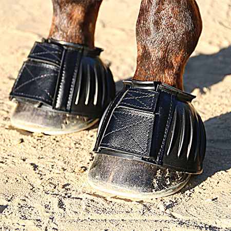 Easy-On Rubber Bell Boots - Black
