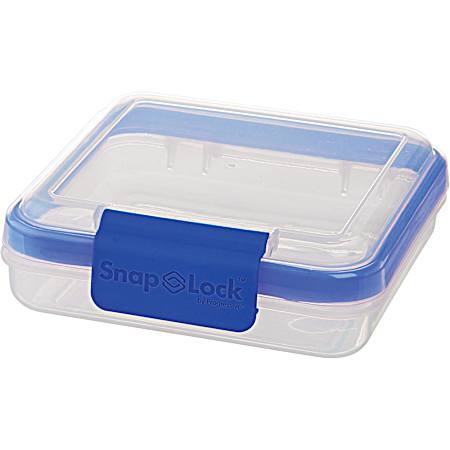 Sandwich To Go 2 cup Blue Microwavable Portable Sandwich Container