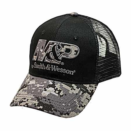 Men's Digi Camo Patch Logo Mesh Back Cap