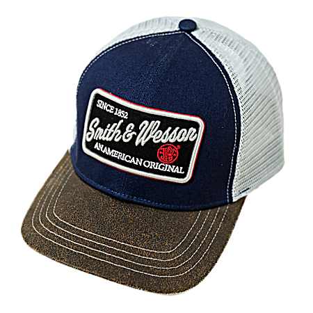 Men's American Original Patch Mesh Back Trucker Cap