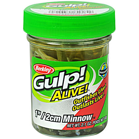 Gulp! Alive! Watermelon Pearl Minnow Bait