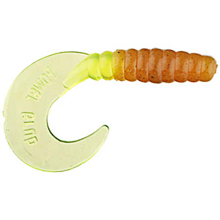 PowerBait Power Grubs - Natural Chartreuse