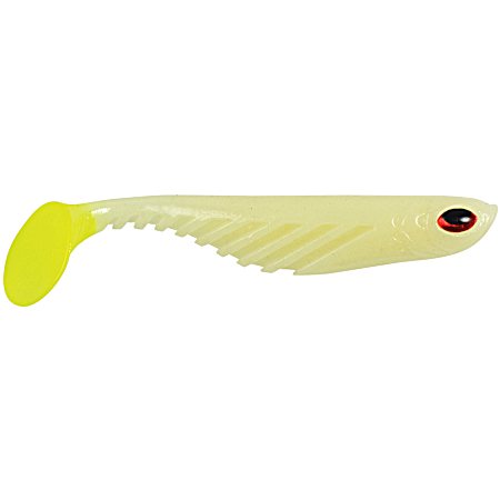 PowerBait Ripple Shad - Glow Chartreuse