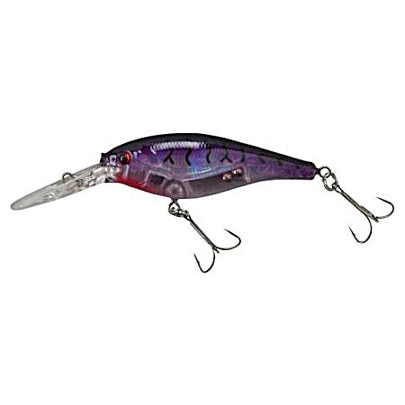 Flicker Shad Pro Flash - Flashy Purple Tiger