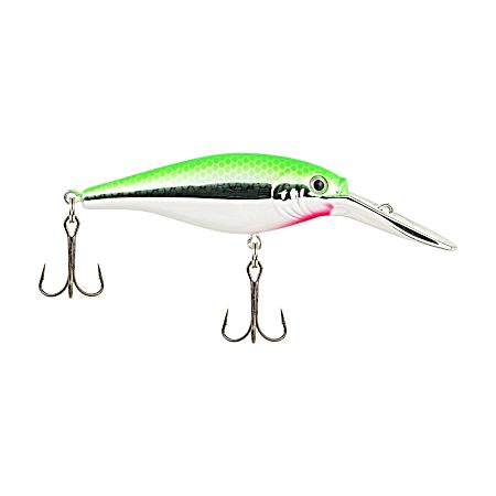 Flicker Shad - Lime Chrome