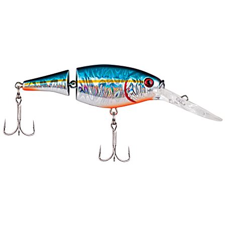 Flicker Shad Slick Blue Alewife Jointed Crankbait