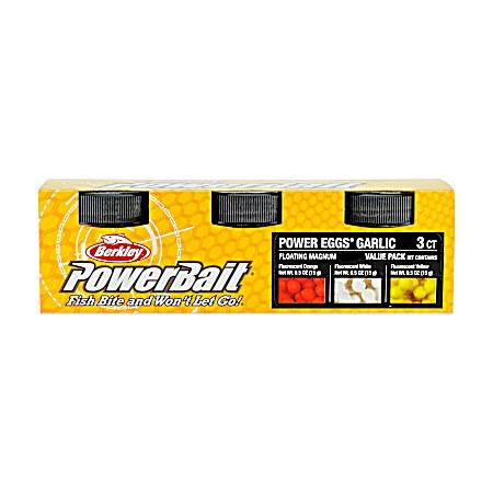 PowerBait Power Eggs Garlic Floating Magnum Pack