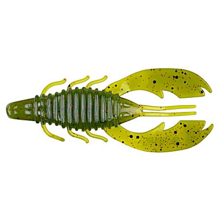 PowerBait Watermelon Red Craw Fatty Plastic Crayfish