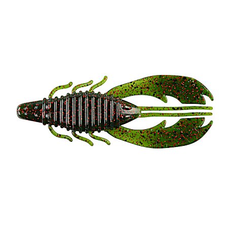 PowerBait Green Pumpkin Red Craw Fatty Plastic Crayfish