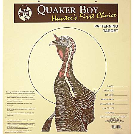 Single Turkey Shooting Target