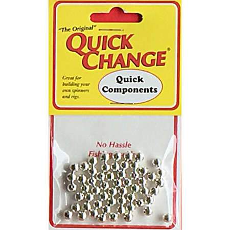 Salmon Beads - Silver