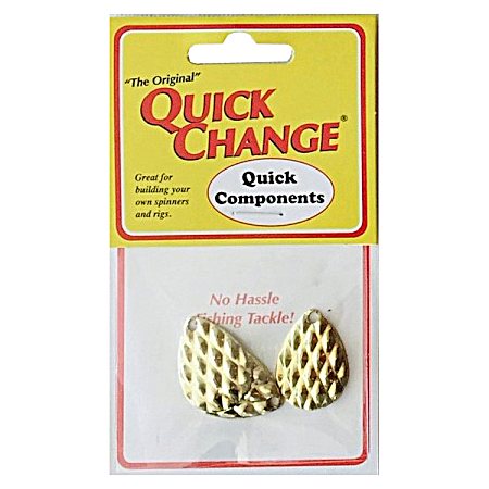 Diamond Spinner Blades - Brass
