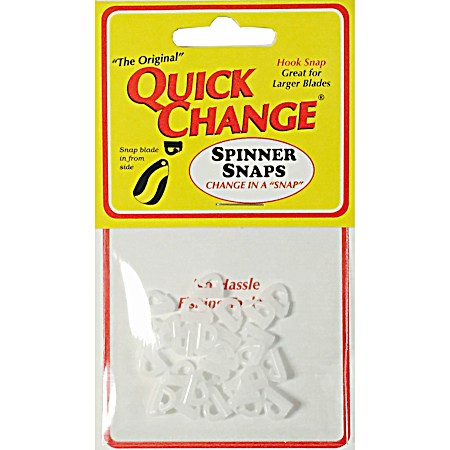 Spinner Snap Large - White