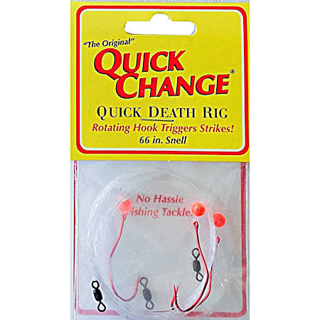 Quick Death Bead Rig - Red