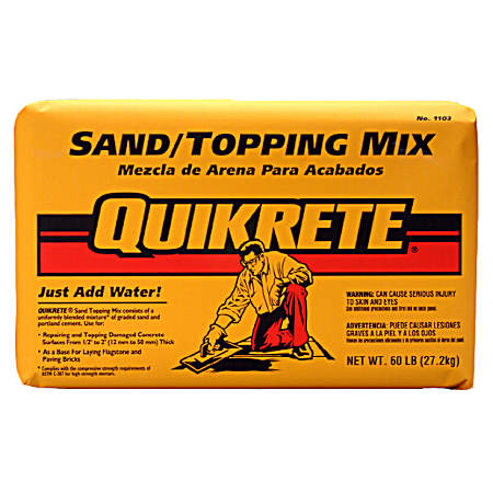 60 lb Sand/Topping Mix