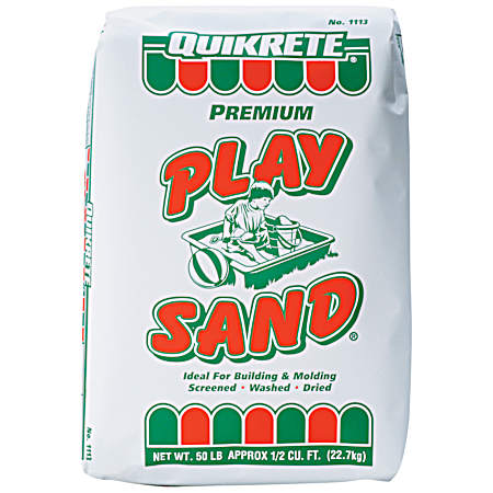 Premium Play Sand for Sandboxes, 50 lbs