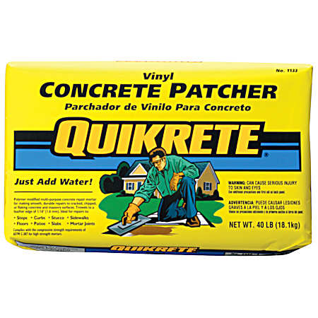 40 lbs Vinyl Concrete Patcher