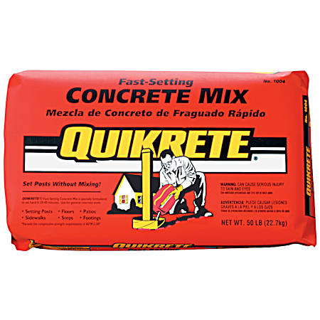 50 lbs Fast-Setting Concrete Mix