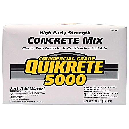 80 lbs High Early Strength Concrete Mix 5000