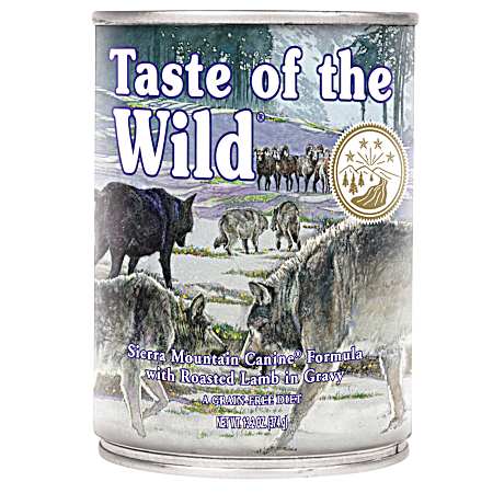 Sierra Mountain Canine Formula w/ Roasted Lamb in Gravy Wet Dog Food