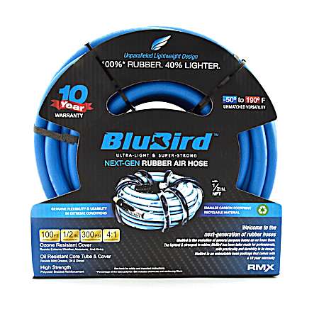 Rubber Air Hose - 1/2 In. x 100 Ft.