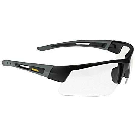 Crosscut Safety Glasses Smoke Lens